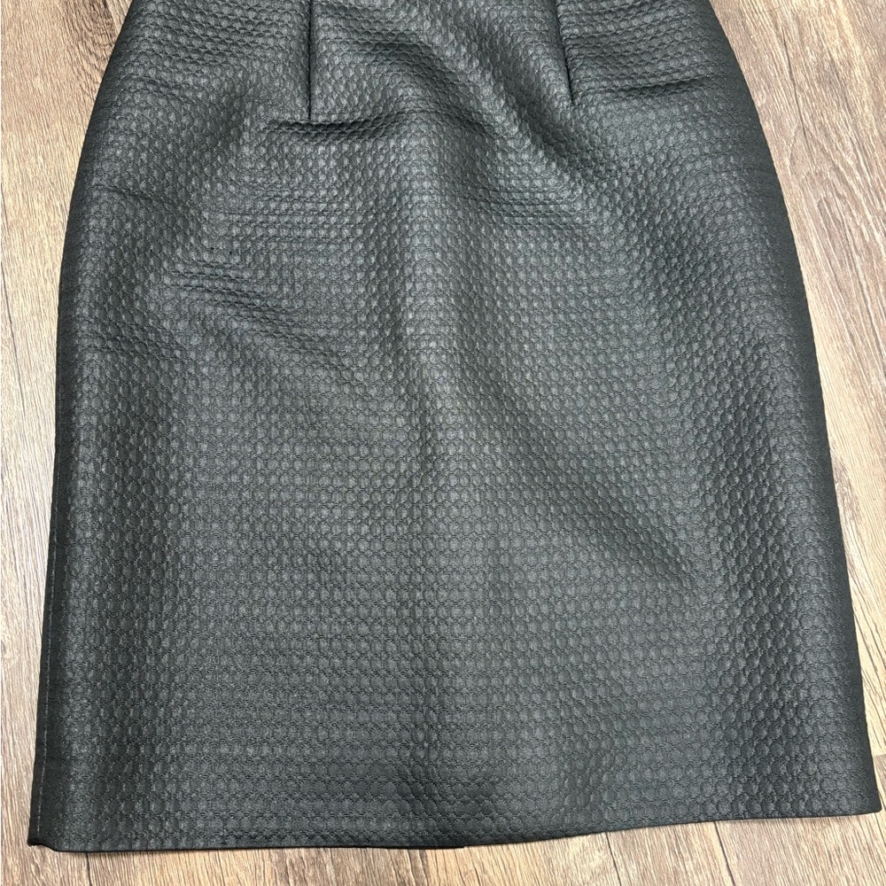 ANTONIO MELANI Textured Black Skirt